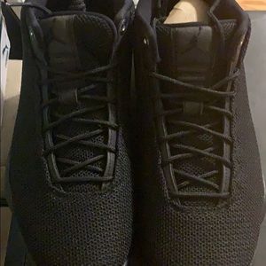 Black Jordan shoes never used